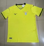 24/25  Lazio Away Yellow Fans 1:1  Quality  Soccer Jersey