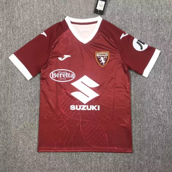 24/25  Torino FC  Home Training Clothes Fans 1:1  Quality  Soccer Jersey