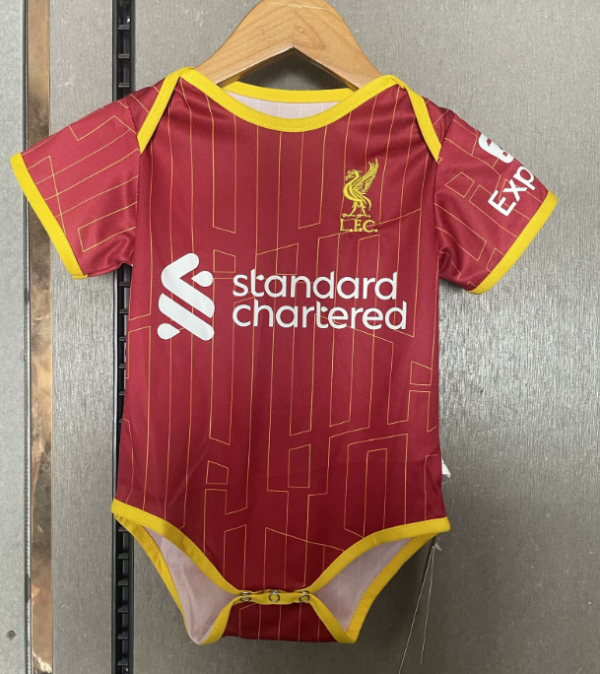 24/25 Liverpool Home Baby Soccer Jersey