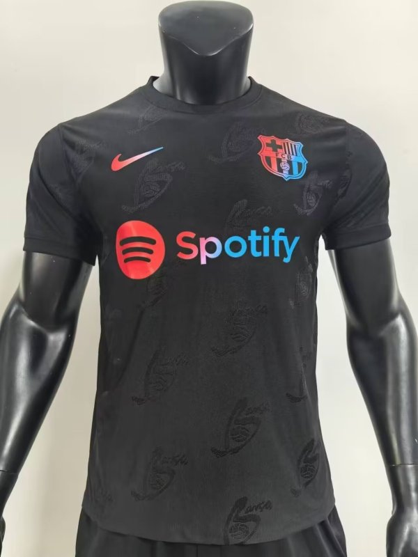 24/25 Barcelona  Special Edition Black PLayer 1:1 Quality Soccer Jersey