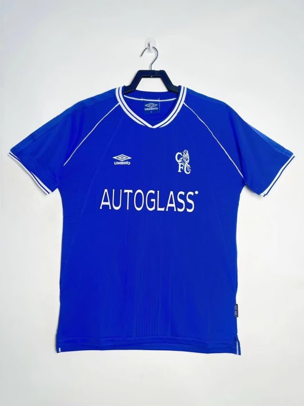 1990/2001  Chelsea  Home Fans Retro  1:1 Quality  Soccer Jersey