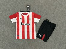 24/25  Sevilla FC Home Kids Kits 1:1 Quality  Soccer Jersey