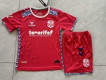 24/25 Tenerife Third Kids Kits 1:1 Quality  Soccer Jersey