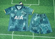 24/25 Tottenham Third Green Kids 1:1  Quality Soccer Jersey