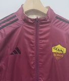 24/25 AS Roma Double Sided  Windbreaker