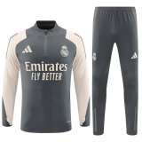 24/25  Real Madrid  Training  Dark Grey 1:1 Quality Training Jersey