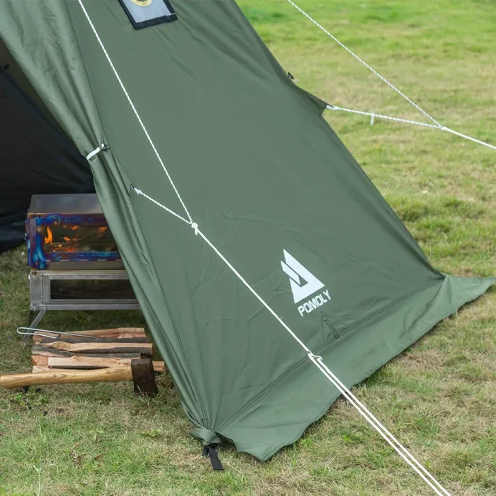 POMOLY HEX Heißes Zelt mit  Stove Jack 2-3 Personen