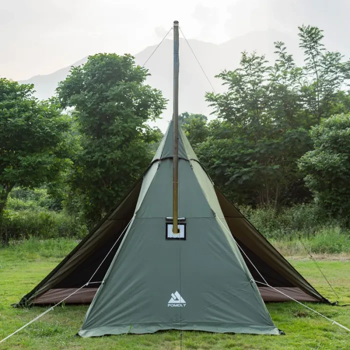 HEX Plus Camping Zelt heißes Zelt  mit Holzofen stove Jack 2-6 Personen