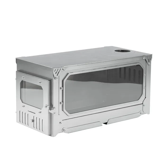 T-Brick Ultra | Tragbarer Titan-Holzofen | Camping Zeltofen für 3-6P | POMOLY  Neue Serie