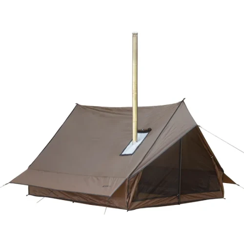 CHALET 70 Camping Hot Tent mit zwei Stangen | Solo Winter Camping Zelt | POMOLY Neuankömmling