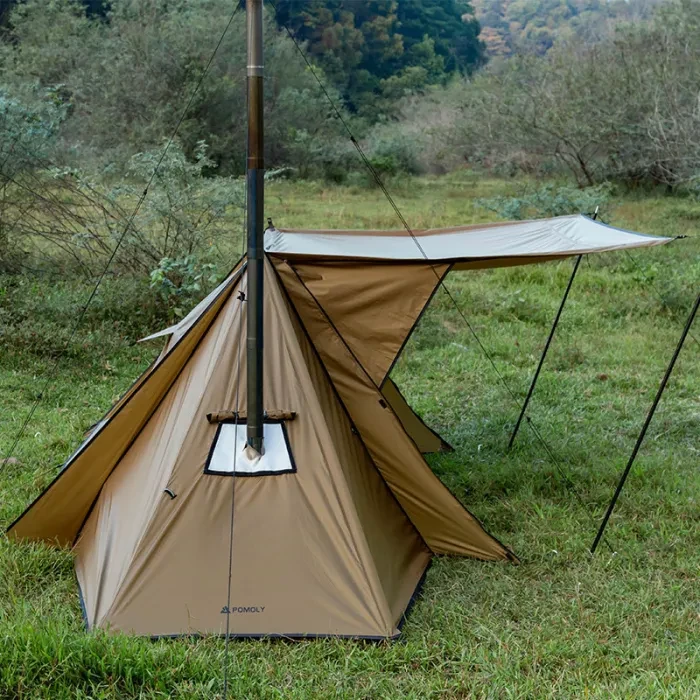 STOVEHUT 70 3.0 Neue Version Camping Hot Tent | 4 Season Shelter für Bushcrafter | POMOLY Neuankömmling
