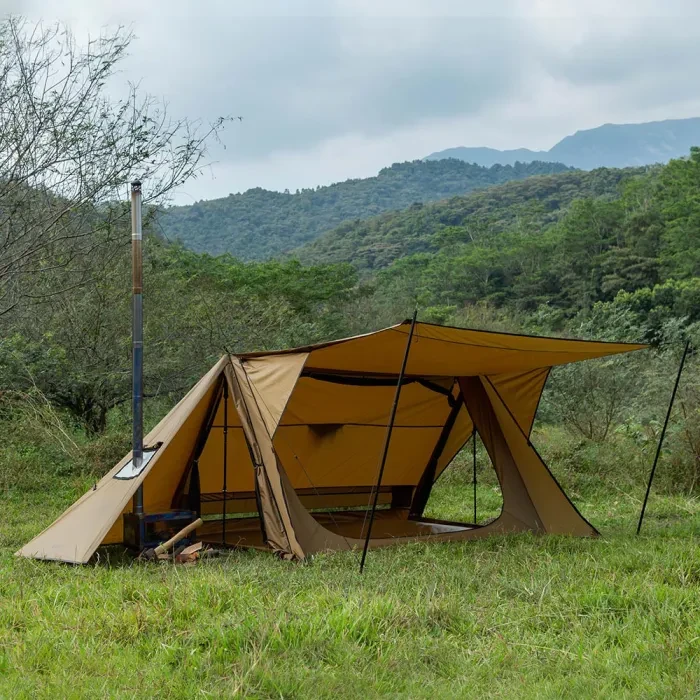 STOVEHUT 70 3.0 Neue Version Camping Hot Tent | 4 Season Shelter für Bushcrafter | POMOLY Neuankömmling