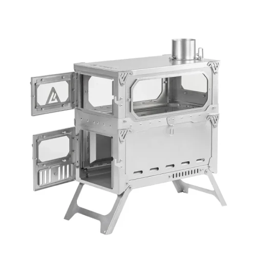 T-Brick Max 2.0 | Tragbarer Titanofen für Multiplayer Hot Tent Camping | POMOLY 2023 Neuzugang | Vorrätig