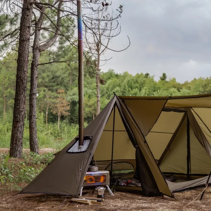 STOVEHUT 20 Ultralight Shelter Hot Tent Camping Zelt mit Stove Jack | POMOLY Neuankömmling