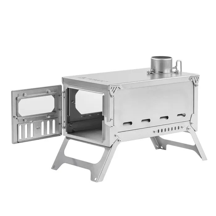 T-Brick Ultra 2.0 Titan Holz Ofen, Fastfold Titan Zelt Holz Ofen für Camping