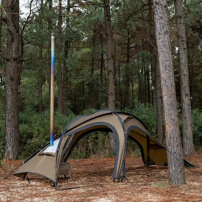 LEO 2 | 40D Camping Holzofenzelt | POMOLY Neuankömmling