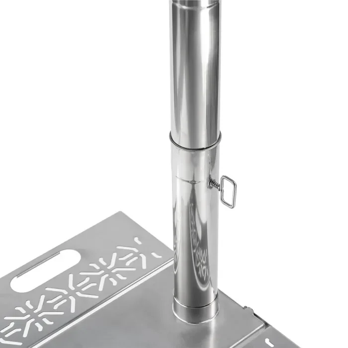 Oroqen Mini-Holzofen | Tragbarer Kocher für Hot-Telt-Camping | POMOLY 2023 Neu eingetroffen