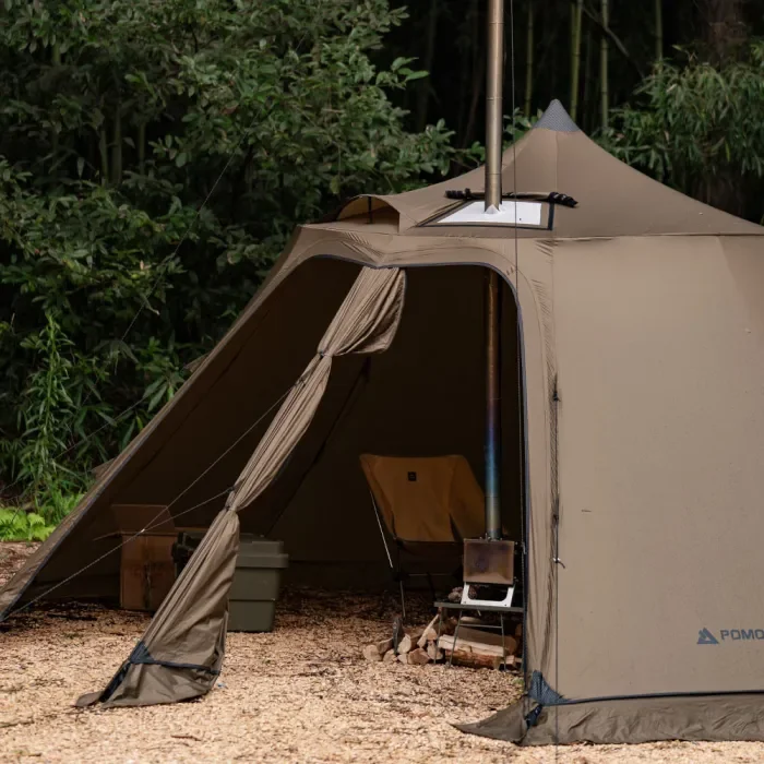 Circle 6 | Camping-Heißzelt | POMOLY Neuheit 2023