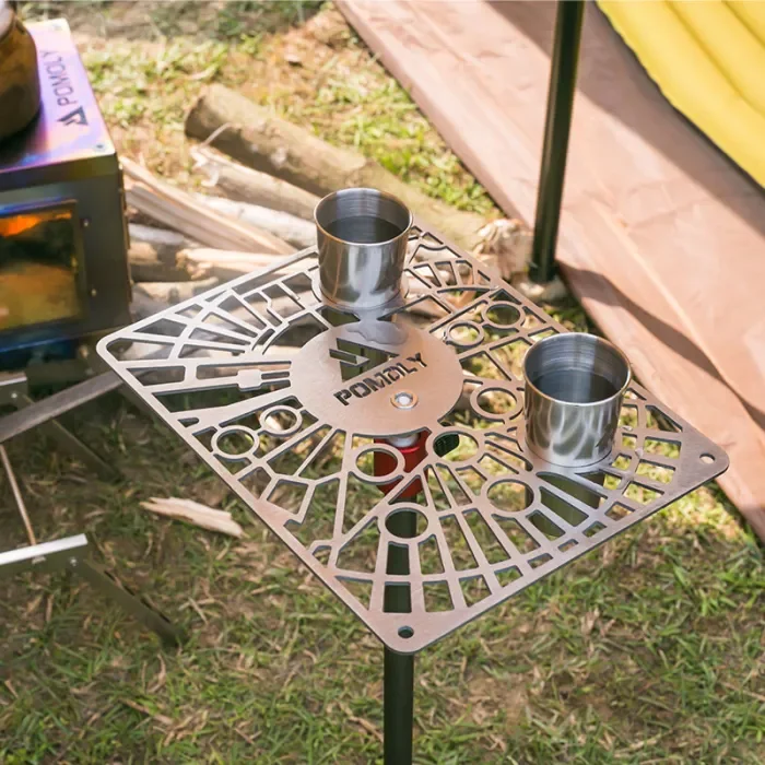 G2 Gimbal-Tisch | Titantisch zum Wandern und Camping | POMOLY