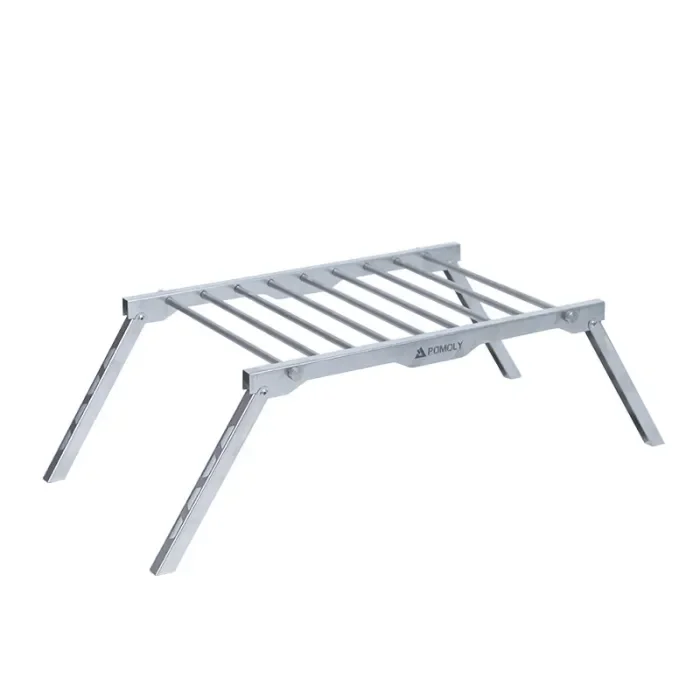 TG Grill Ultraleichter Titan-Klappgrillrost | POMOLY