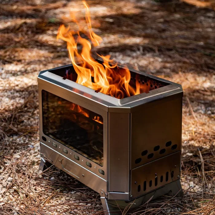 Mjolnir Fire Pit | CAMPING TOGETHER Stainless Steel 304 Camping Wood Stove| New Arrivals