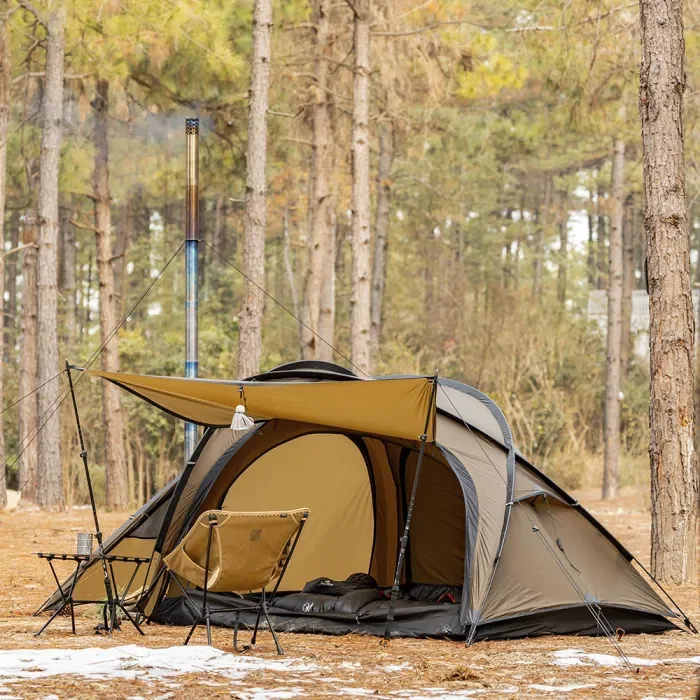 LEO 2 | 20D Camping Holz Ofen Zelt |  POMOLY Neue Ankunft 2024