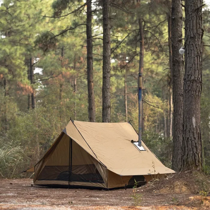 CHALET 70 Pro | 2P Camping heißes Zelt | Wintercamping-Wandzelt | POMOLY Neuheit 2024