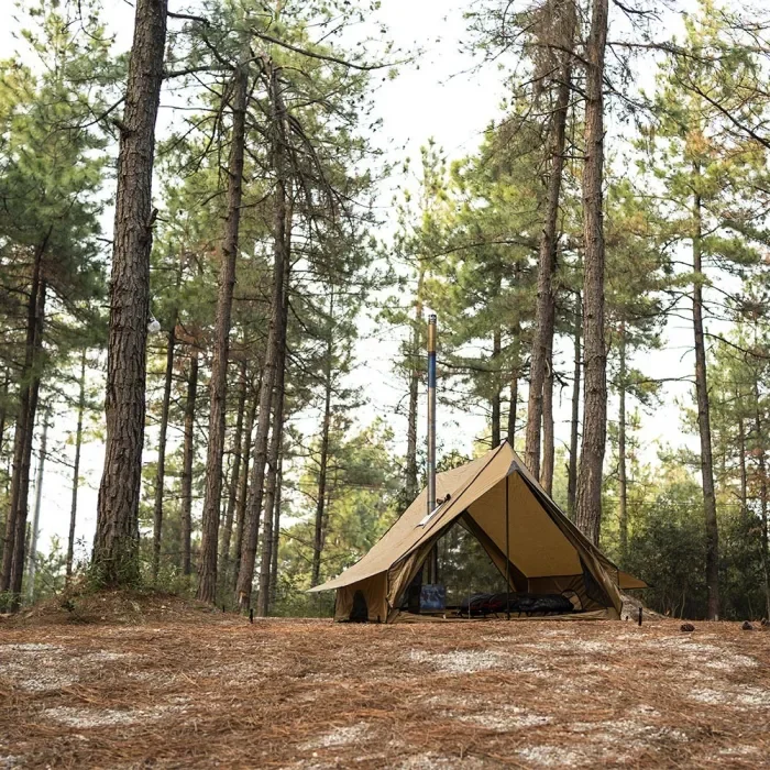 CHALET 70 Pro | 2P Camping heißes Zelt | Wintercamping-Wandzelt | POMOLY Neuheit 2024