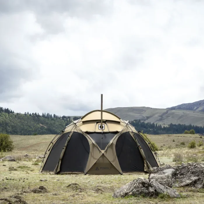 POMOLY Sphere X8 | Freistehendes Kuppelzelt für Camping 8P | POMOLY Neuheit 2025