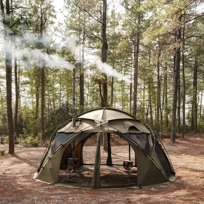 POMOLY Sphere X8 | Freistehendes Kuppelzelt für Camping 8P | POMOLY Neuheit 2025