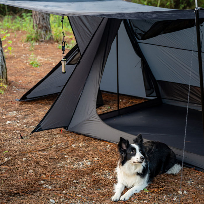 STOVEHUT 20 Blau-Grau | Shelter Hot Tent | POMOLY Neuheit