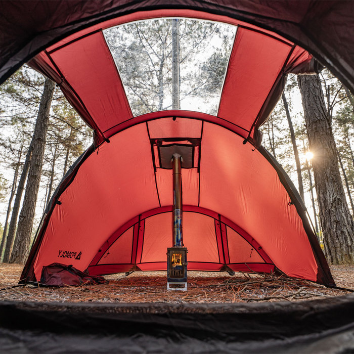Openvista 2 TPU | Tunnel-Hot-Tent für 2 Personen | POMOLY Neuheit