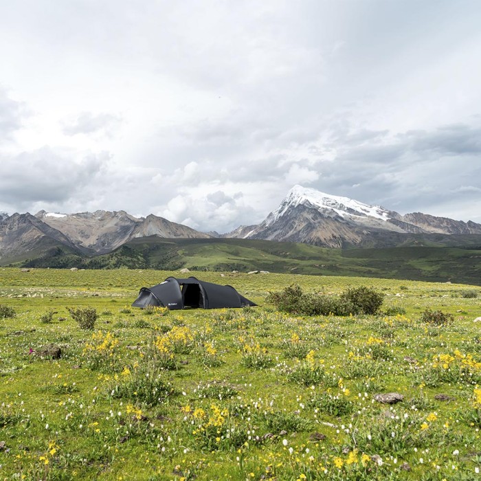 Openvista 2 | Tunnel-Hot-Tent für 2 Personen | POMOLY Neuheit
