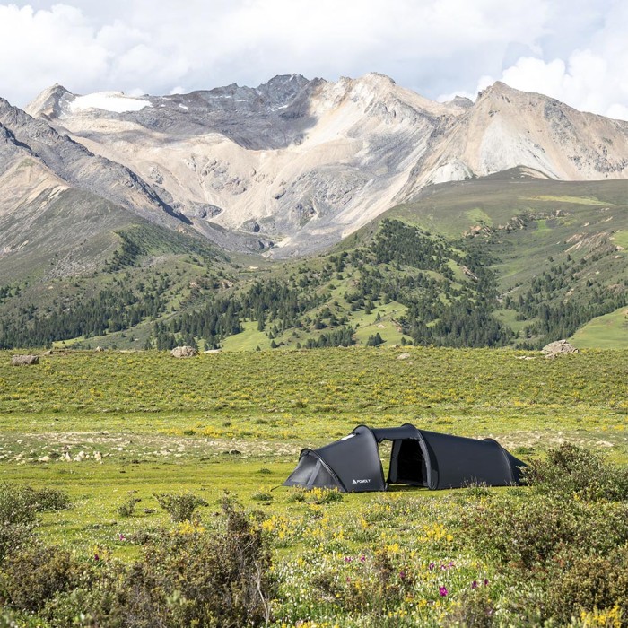 Openvista 2 | Tunnel-Hot-Tent für 2 Personen | POMOLY Neuheit