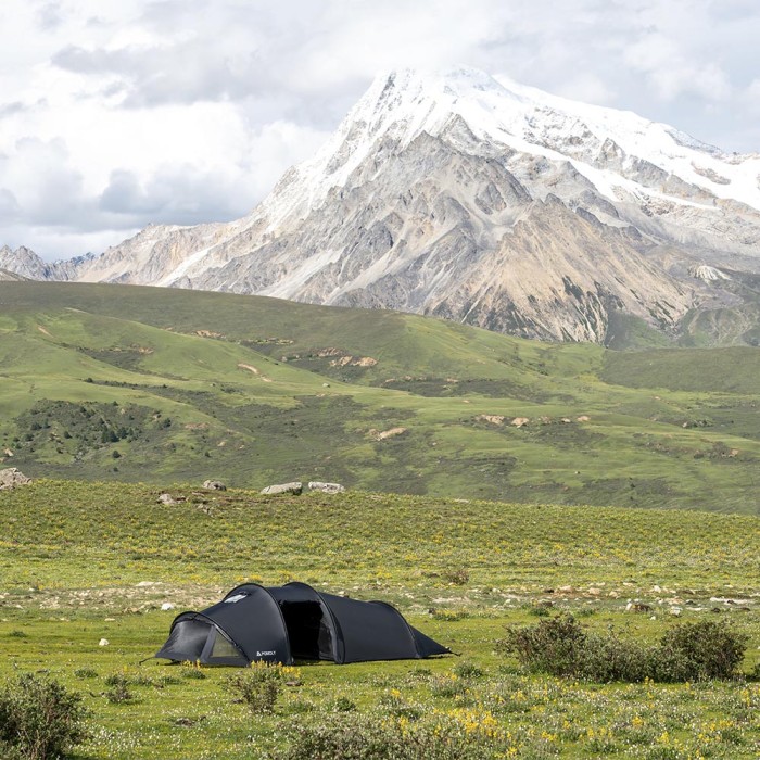Openvista 2 | Tunnel-Hot-Tent für 2 Personen | POMOLY Neuheit