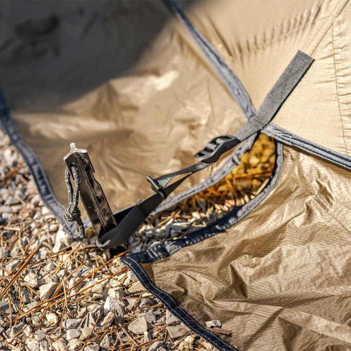 Circle 2 | Outdoor-Heizzelt | Tipi-Campingzelt mit Ofen | POMOLY Neuheit