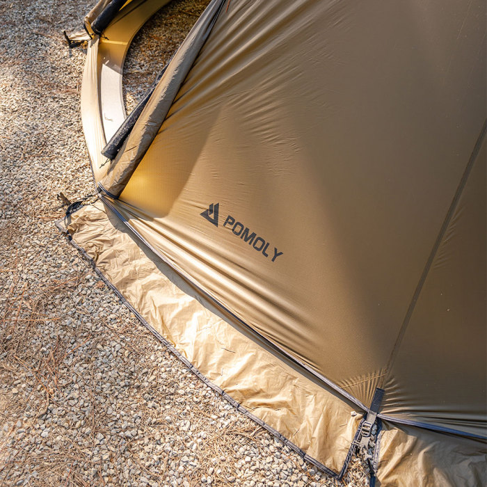 Circle 2 | Outdoor-Heizzelt | Tipi-Campingzelt mit Ofen | POMOLY Neuheit
