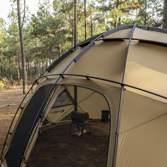 Roost V8 | Freistehendes Kuppel-Hot-Tent für 8 Personen | POMOLY Neuheit