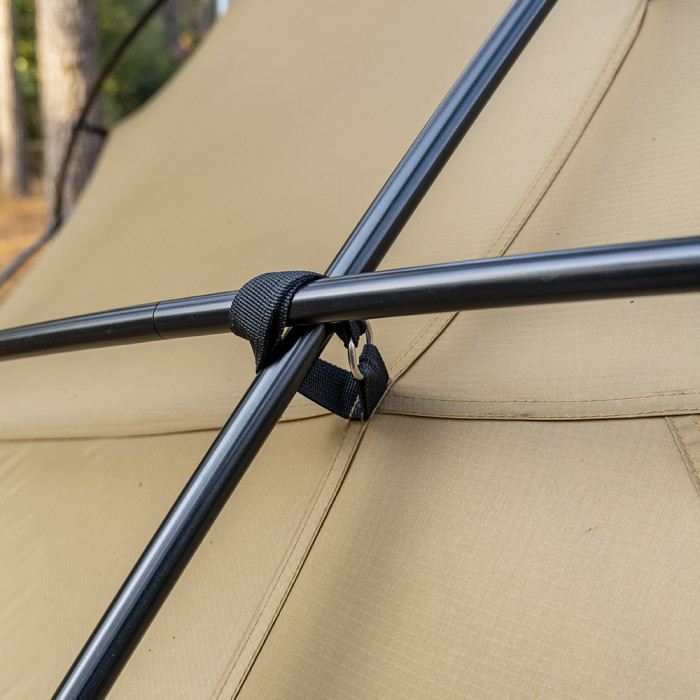 Roost V8 | Freistehendes Kuppel-Hot-Tent für 8 Personen | POMOLY Neuheit