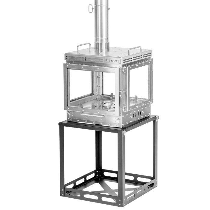 Cube 4 | Outdoor-Holzofen | POMOLY Neuheit 2025