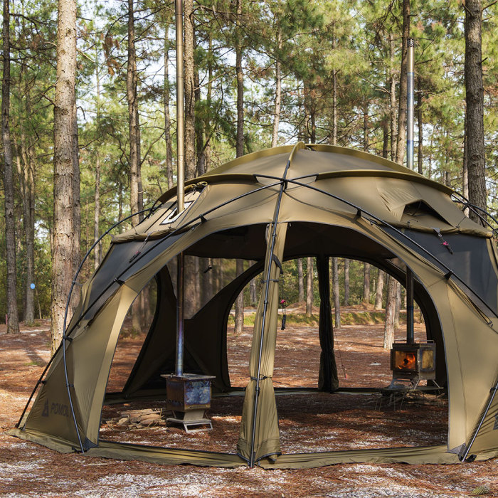 POMOLY Sphere X8 | Freistehendes Kuppelzelt für Camping 8P | POMOLY Neuheit 2025