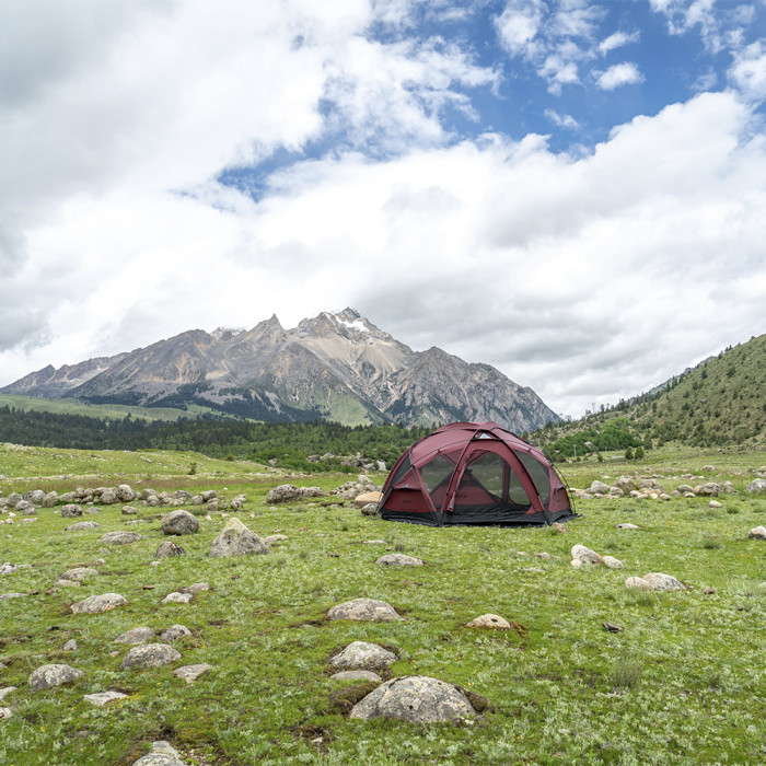 POMOLY Dome X4 Pro | Freistehendes Kuppelzelt für Camping | POMOLY Neuankömmling 2024