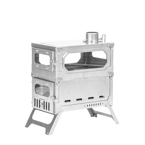 【Vorbestellen】T-Brick Mini 2.0 | Erweiterte Version | Titanofen für Hot Tent Camping | POMOLY Neuankömmling 2024