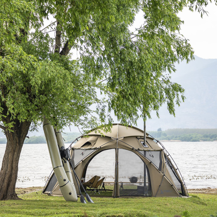 POMOLY Sphere X8 | Freistehendes Kuppelzelt für Camping 8P | POMOLY Neuheit 2025