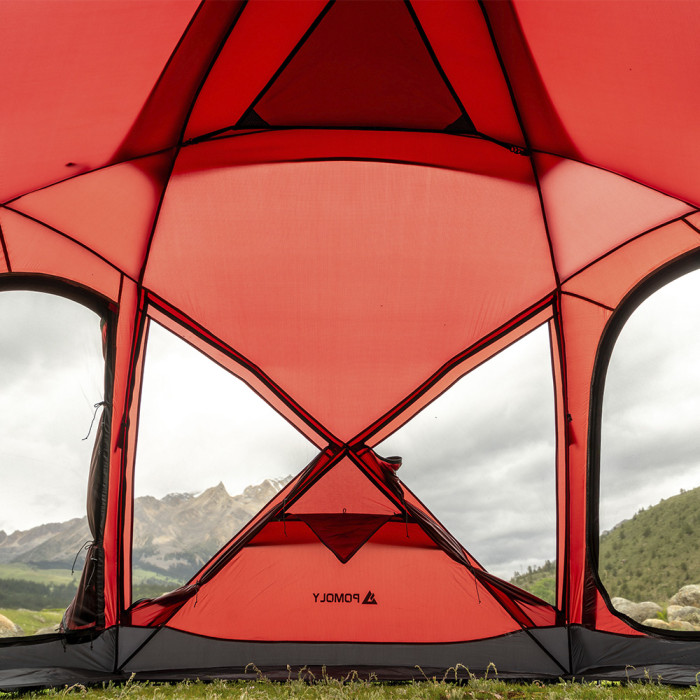 POMOLY Dome X4 Pro | Freistehendes Kuppelzelt für Camping | POMOLY Neuankömmling 2024