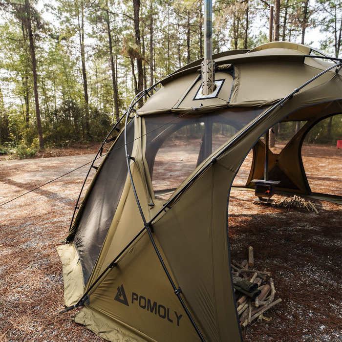 POMOLY Sphere X8 | Freistehendes Kuppelzelt für Camping 8P | POMOLY Neuheit 2025