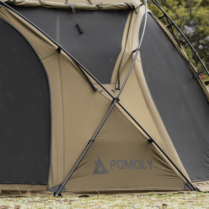 POMOLY Sphere X8 | Freistehendes Kuppelzelt für Camping 8P | POMOLY Neuheit 2025