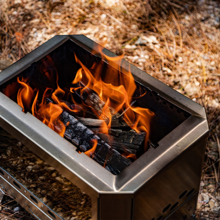 Mjolnir Fire Pit | CAMPING TOGETHER Stainless Steel 304 Camping Wood Stove| New Arrivals