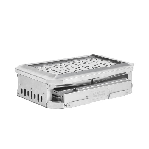 Mjolnir Fire Pit | CAMPING TOGETHER Stainless Steel 304 Camping Wood Stove| New Arrivals