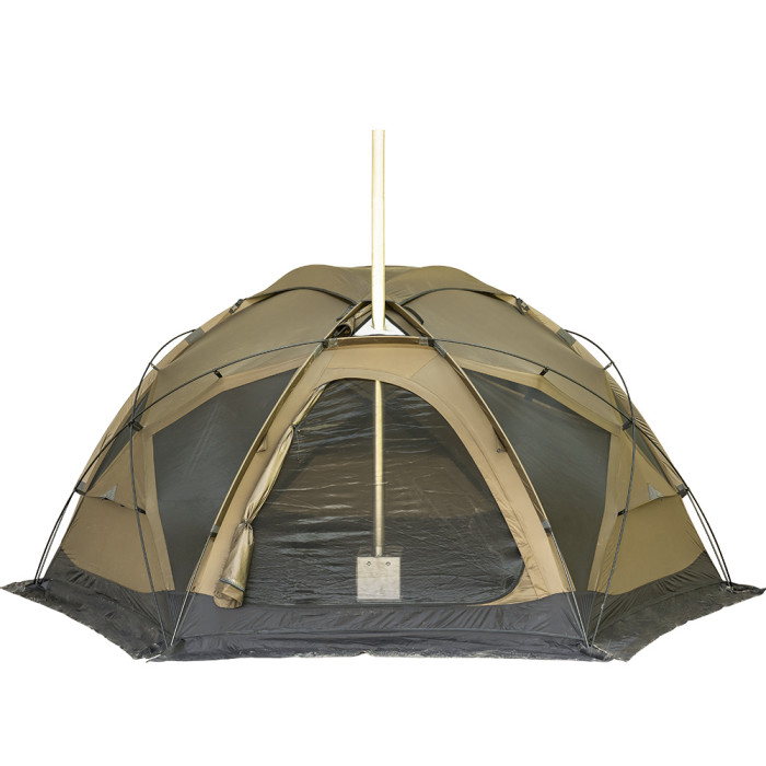 Dome X4 Pro | Freistehendes Kuppel-Heißzelt | Abgerundetes 4-6 Personen Kocherzelt, POMOLY Neuankömmling 2023